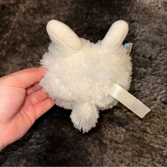 Bunnies By The Bay White Wee Kiddo Bunny Rabbit Small Plush Easter Girly Baby - Picture 5 of 7